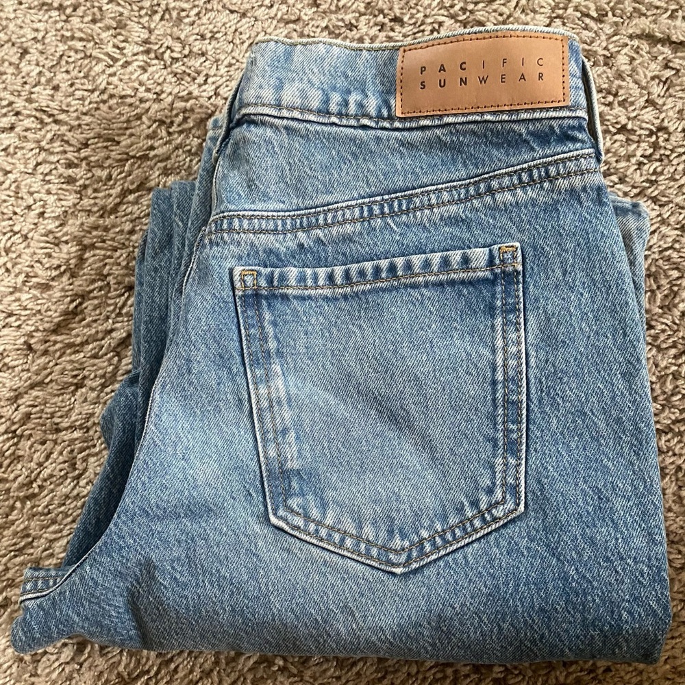Pacific Sunwear Blue Straight Jeans Classic Style